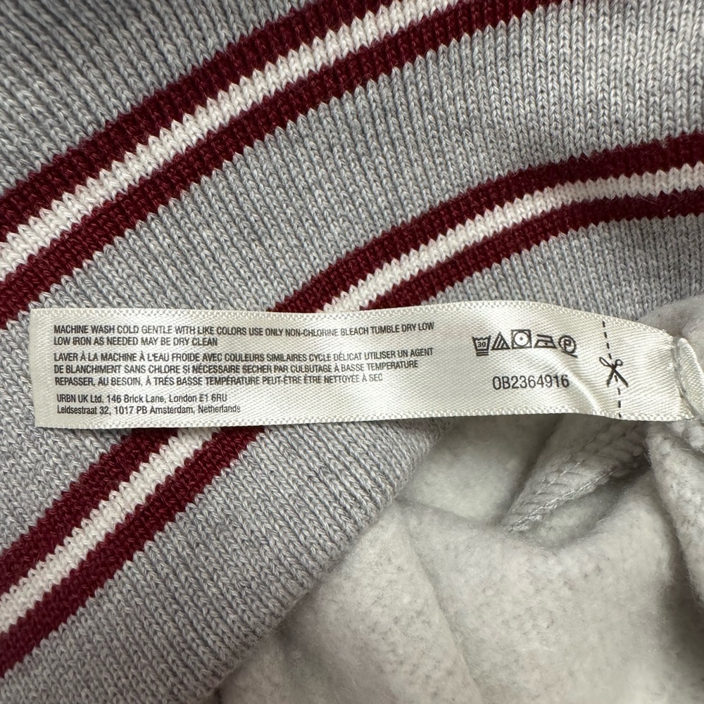 Anthropologie Daily Practice Drawstring Hoodie Sweatshirt Heather Gray NWT - Picture 9 of 12
